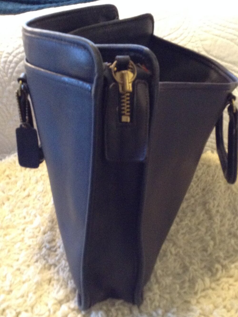VTG '80-90 Coach Metropolitan Prescott Briefcase #036-0031 Authenticated Collect - Picture 3 of 7